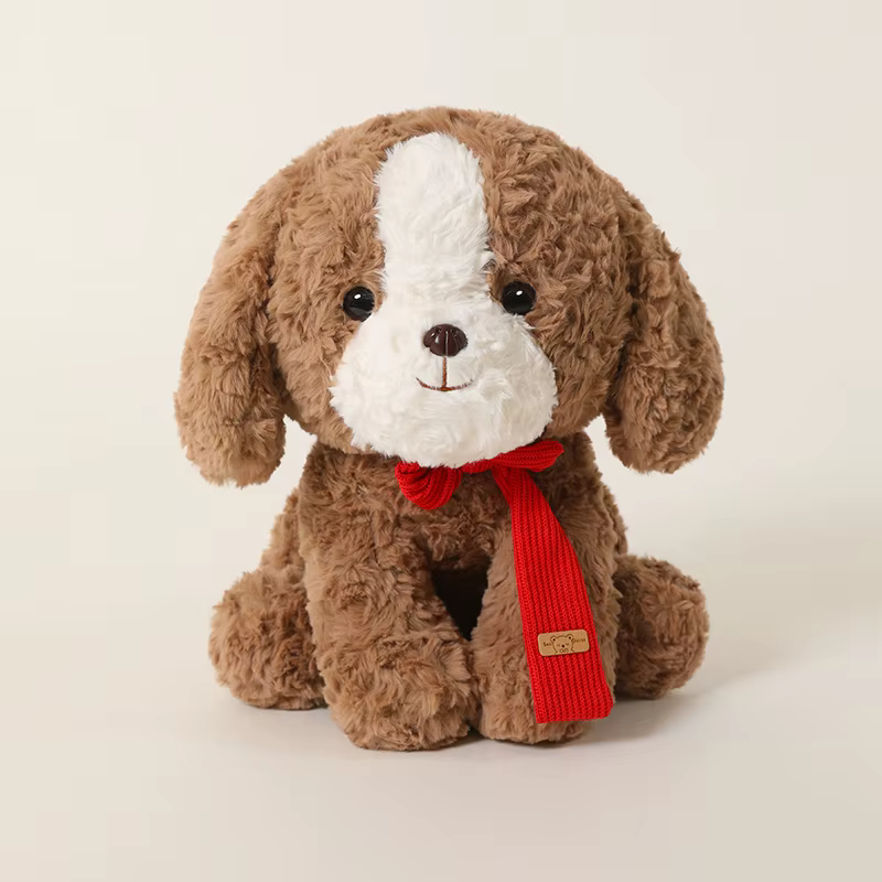 Peluche Chien Brun