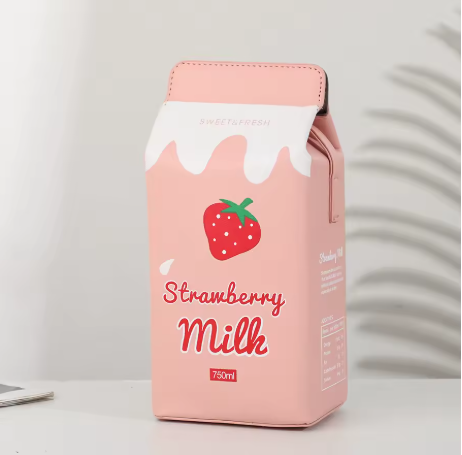 Sac Bandoulière Lait Fraise