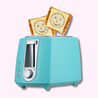 Grille Pain Toaster Bleu Kawaii
