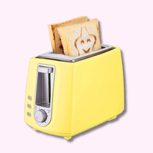 Grille Pain Toaster Jaune Kawaii