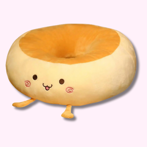 peluche coussin donuts langue kawaii otaku