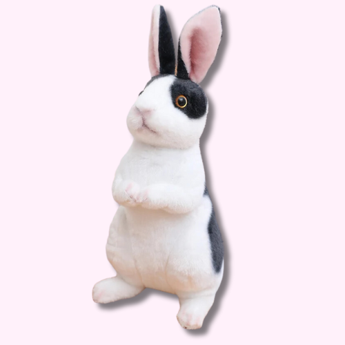 peluche lapin noir kawaii otaku