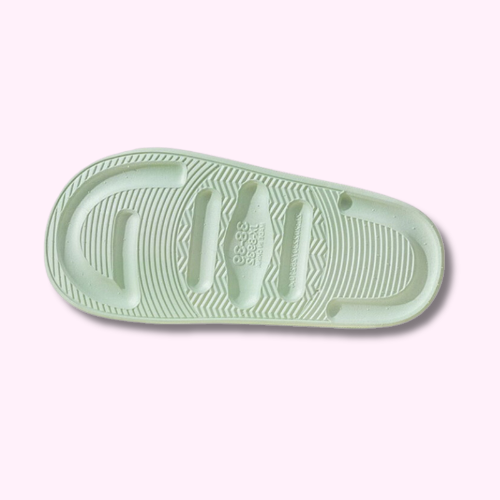 Claquette Pantoufle Sandale Kawaii Lapin Vert Semelle