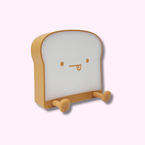 Veilleuse Tranche de Pain Toast Glouton Kawaii Otaku
