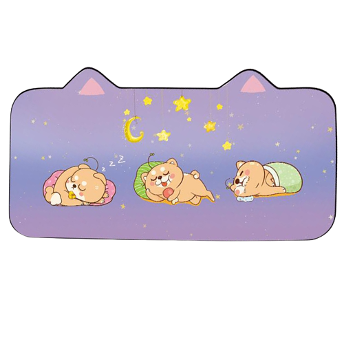 Tapis Kawaii Clavier Souris Chiens Mignons Ciel étoiles